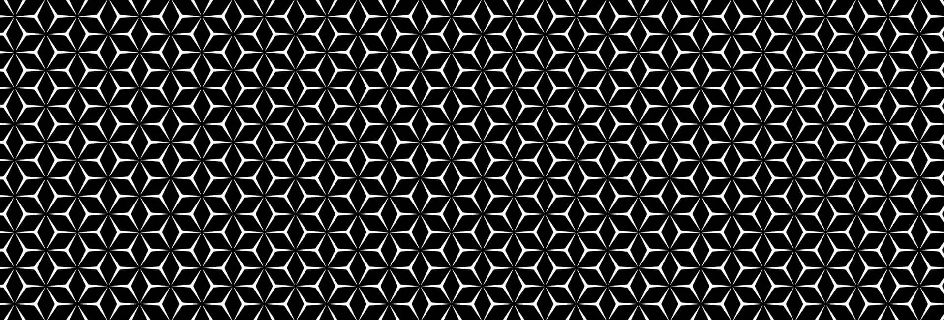 A black and white geometric pattern